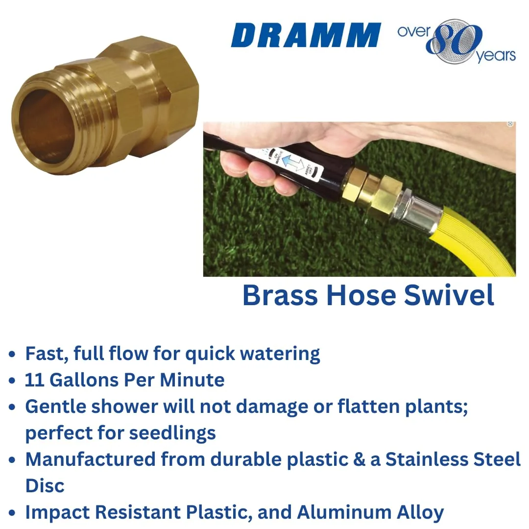 Dramm Brass Hose Swivel Carded - Image 2