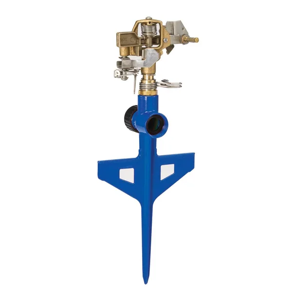 Dramm Colorstorm Impulse Stake Sprinkler Blue