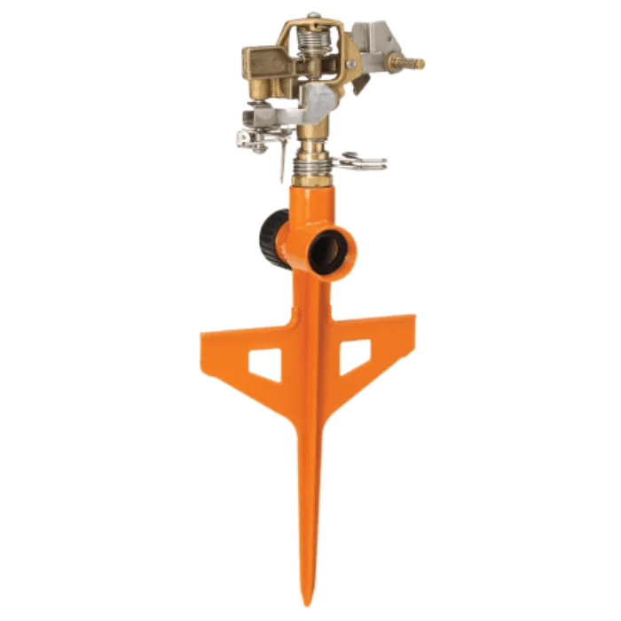 Dramm Colorstorm Impulse Stake Sprinkler Orange - Image 2