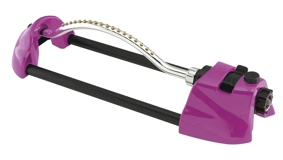 Dramm ColorStorm Oscillating Sprinkler Berry - Image 2