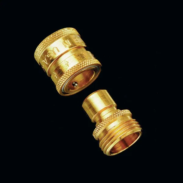 Dramm Corporation 740C Brass Quick Connect M/F Full Flow