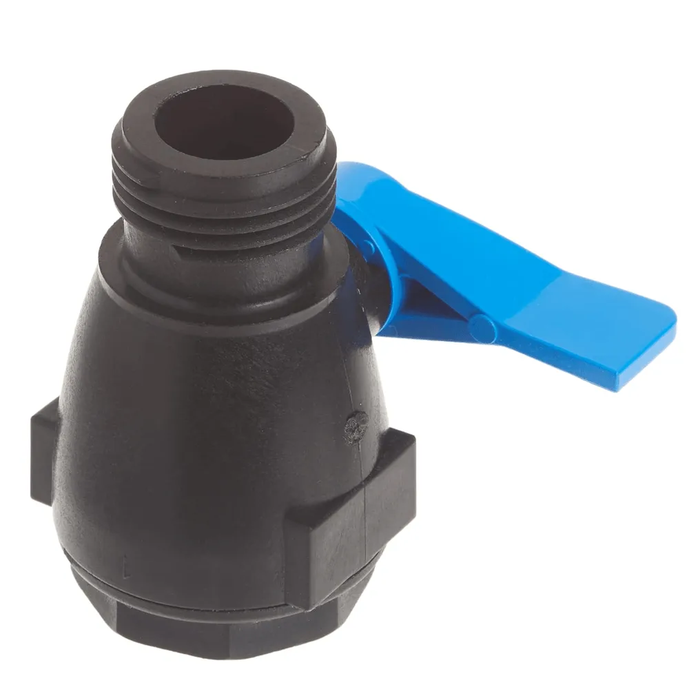 Dramm Corporation 74C Full Flow Shut Off Valve Ergonomic Design - Image 2