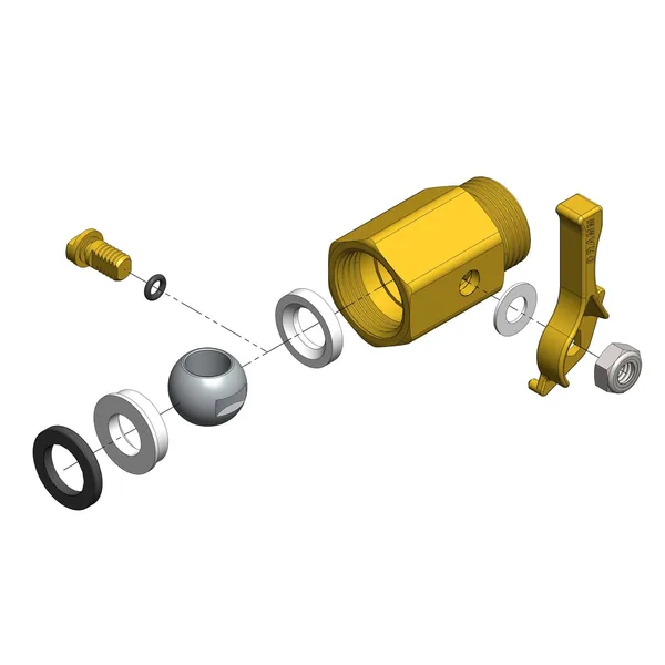 Dramm Corporation Brass Shut Off Repair Kit For #300