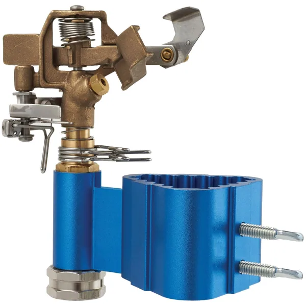 Dramm Post Mount Sprinkler Blue