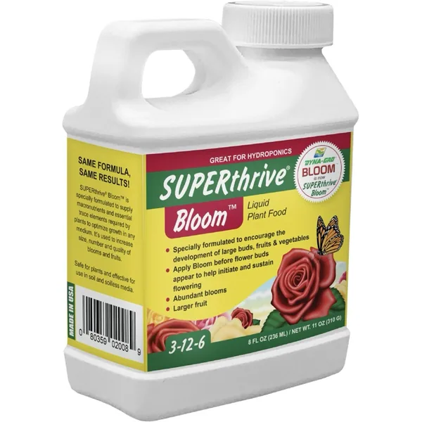 Dyna-Gro SUPERThrive Bloom 3-12-6 Plant Food