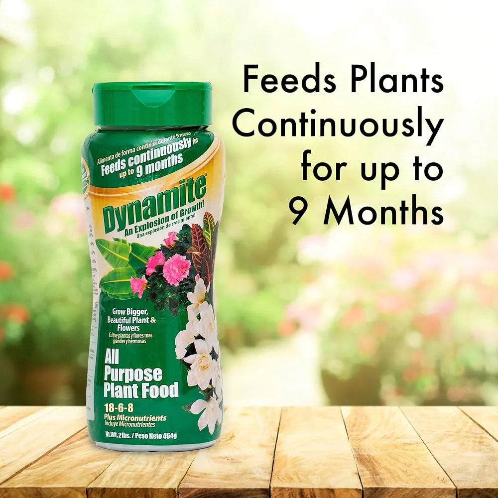 Dynamite 2 lbs All Purpose 9 Month Plant Food - Image 2
