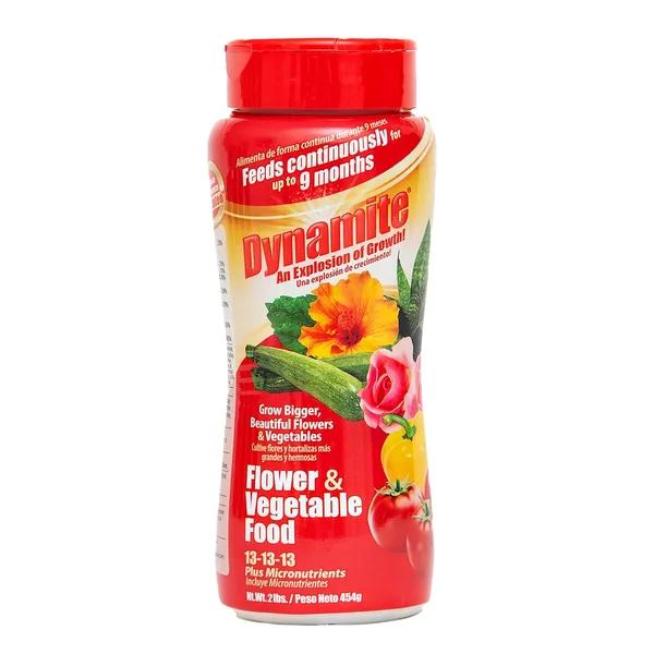 Dynamite 2 lbs Flower & Vegetable 9 Month Plant Food
