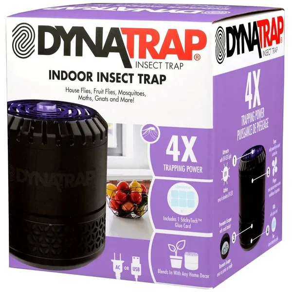 DynaTrap Indoor Insect Trap 300sq ft Coverage - Image 2