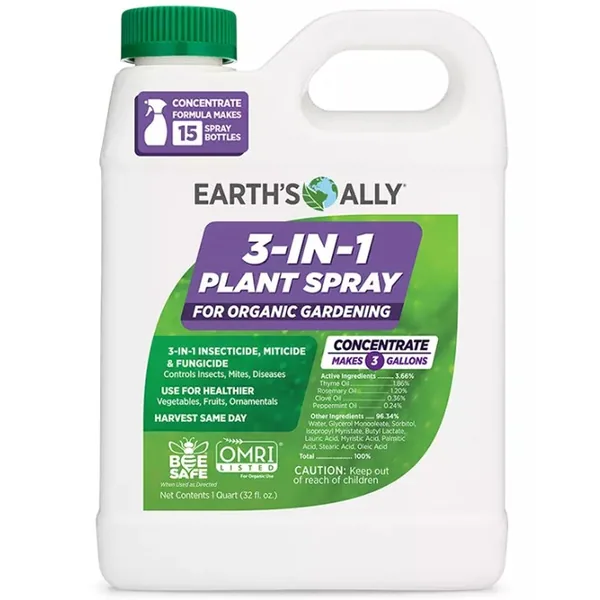 Earth's Ally 32oz 3-in-1 Plant Spray Concentrate