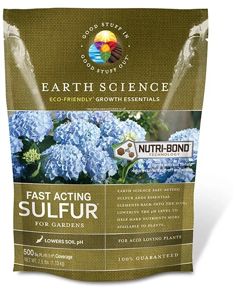 Earth Science 2.5 lbs Fast Acting Sulfur 500sf