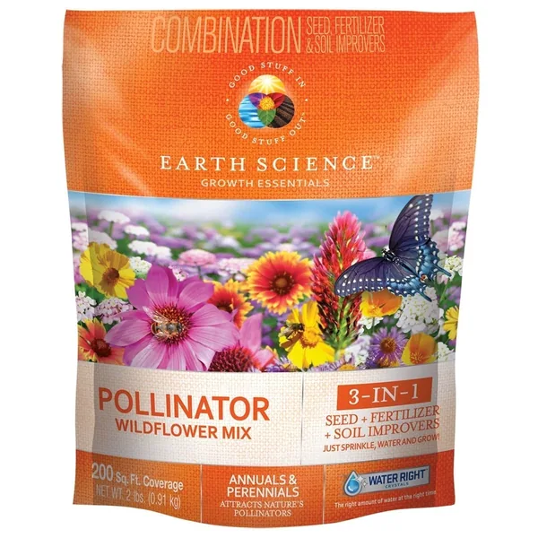 Earth Science 2 lbs Wildflower Pollinator Mix