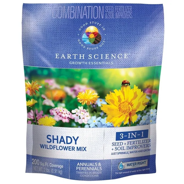 Earth Science 2 lbs Wildflower Shady Mix