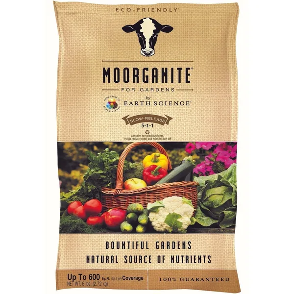 Earth Science 6 lbs Moorganite 600sf