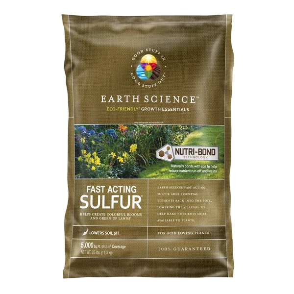 Earth Science Fast Acting Sulfur 5000sf