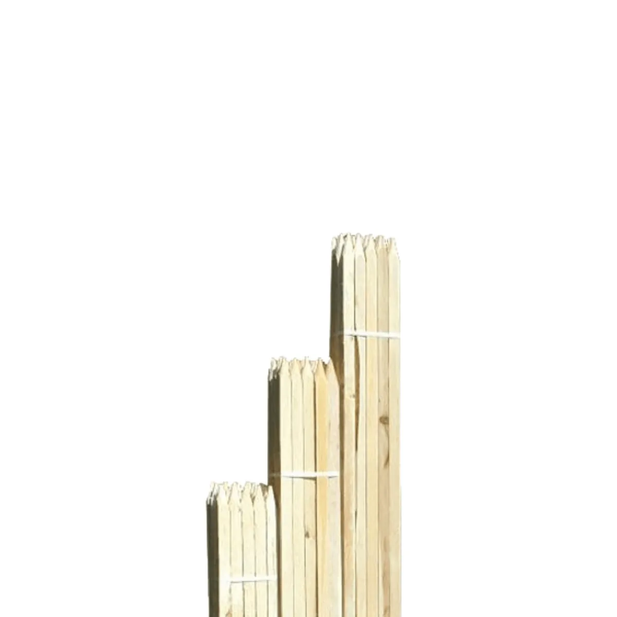 Eaton 1"x1"x6' Hardwood Garden Stakes - Image 2