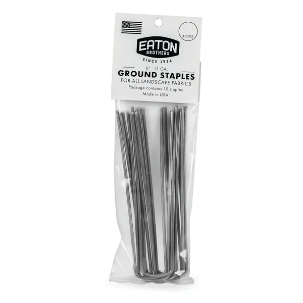 Eaton 10ct Bag 6" 11 Gauge Ground Staples
