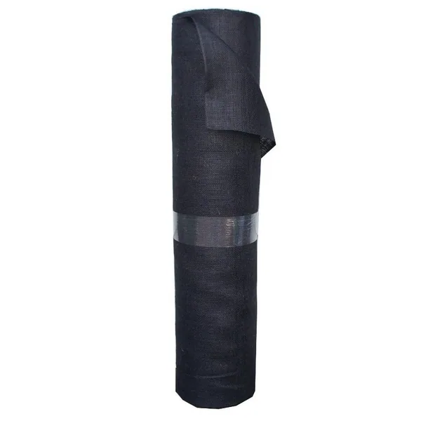Eaton Craft Burlap Roll 3'x150', Black