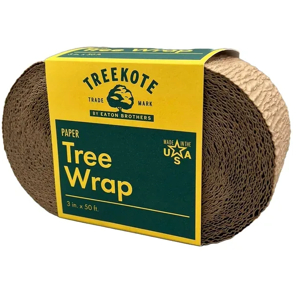 Eaton 3"x50' Coated Crepe Paper Tree Wrap - Image 2