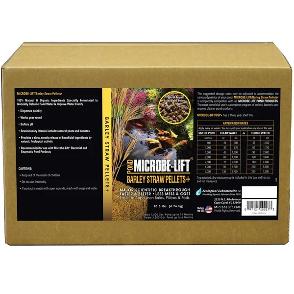 Eco Labs 10.5 lbs Microbe Lift Barley Straw Pellets