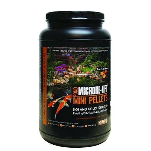 Eco Labs 12oz Mini Pellets Koi & Goldfish Food - Image 2
