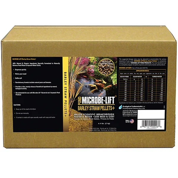 Eco Labs 4.4 lbs Microbe Lift Barley Straw Pellets