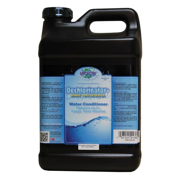 Ecological Labs Eco Labs 2.5gal Microbe Life Premium Dechlorinator Plus For Hydroponics