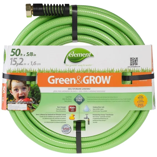 Element 5/8"x50' Green & Grow Hose