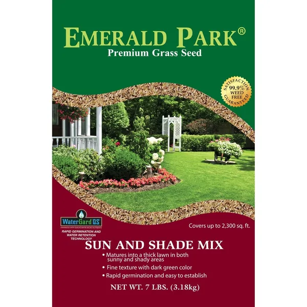 Emerald Park 7 lbs Sun & Shade (Keywords: Scotts Classic Grass Seed Turf Builder SC18221 SC17185 )