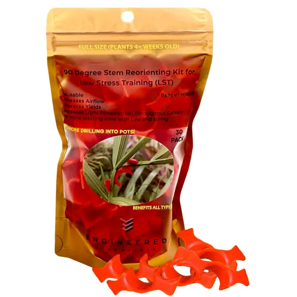 Engineered Essentials Plant Benders 30pk Orange Large