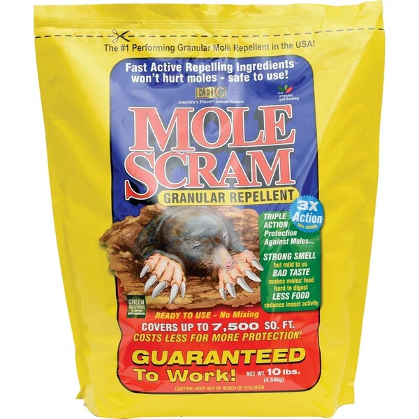 Epic 10 lbs Mole Scram Bag Granular Repellent
