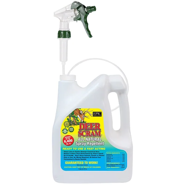 Epic 1gal Deer Scram Liquid Repellent Ready to Use