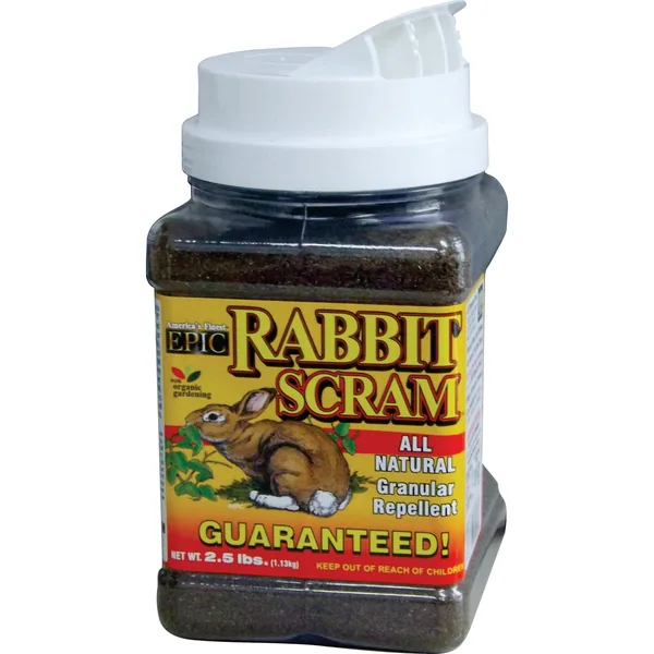 Epic 2.5 lbs Rabbit Scram Repellent Granular Shaker Can
