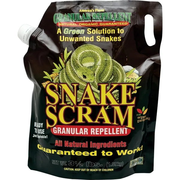 EPIC 3.5 lbs Snake Scram Repellent Granules Resealable Bag