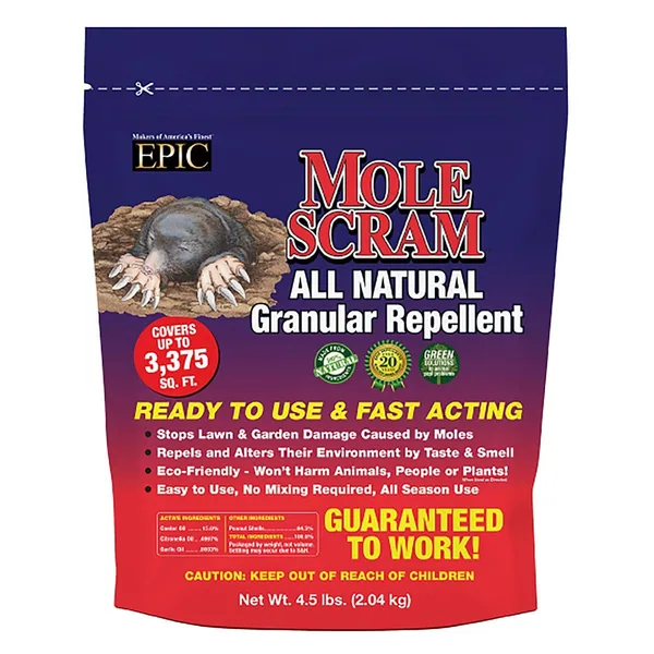 Epic 4.5 lbs Mole Scram Resealable Bag