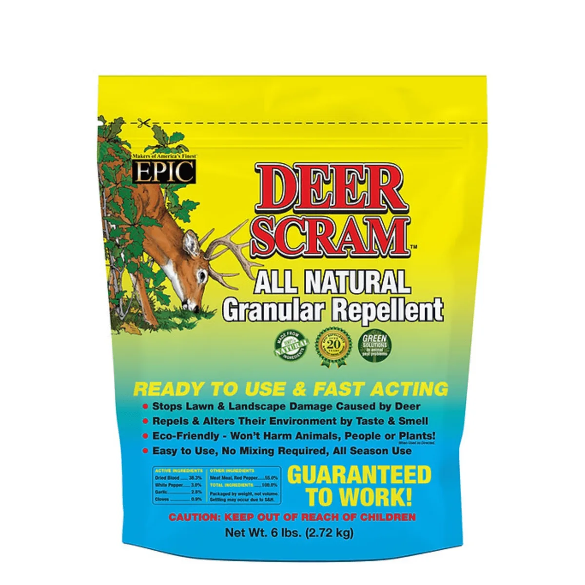 Epic 6 lbs Deer Scram Resealable Bag - Image 2