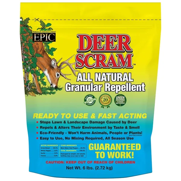 Epic 6 lbs Deer Scram Resealable Bag