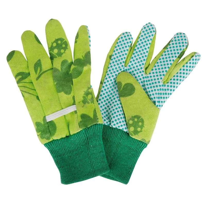 Esschert Childrens Garden Gloves Green - Image 2