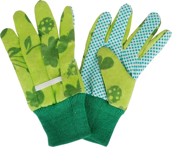 Esschert Childrens Garden Gloves Green