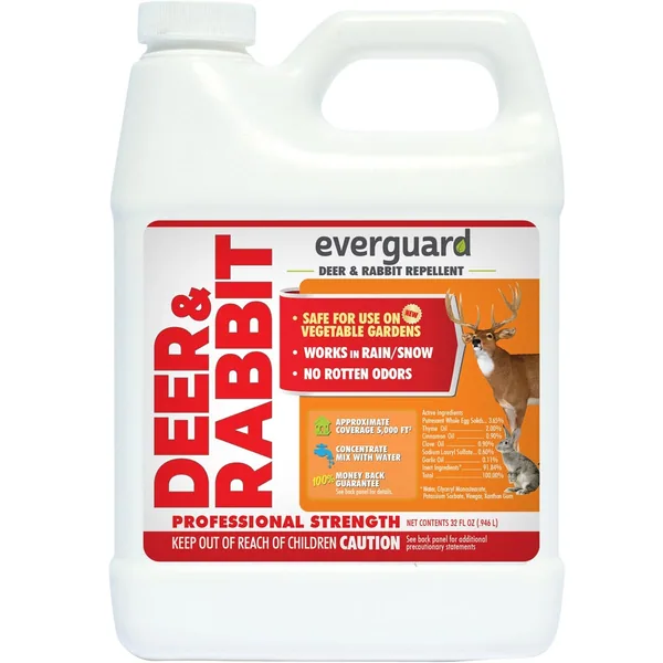 Everguard 32oz Deer & Rabbit Repellent Concentrate with Nozzle