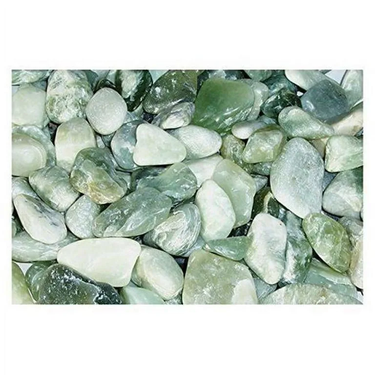 Exotic Pebbles 20 lbs Polished Jade Pebbles - Image 2