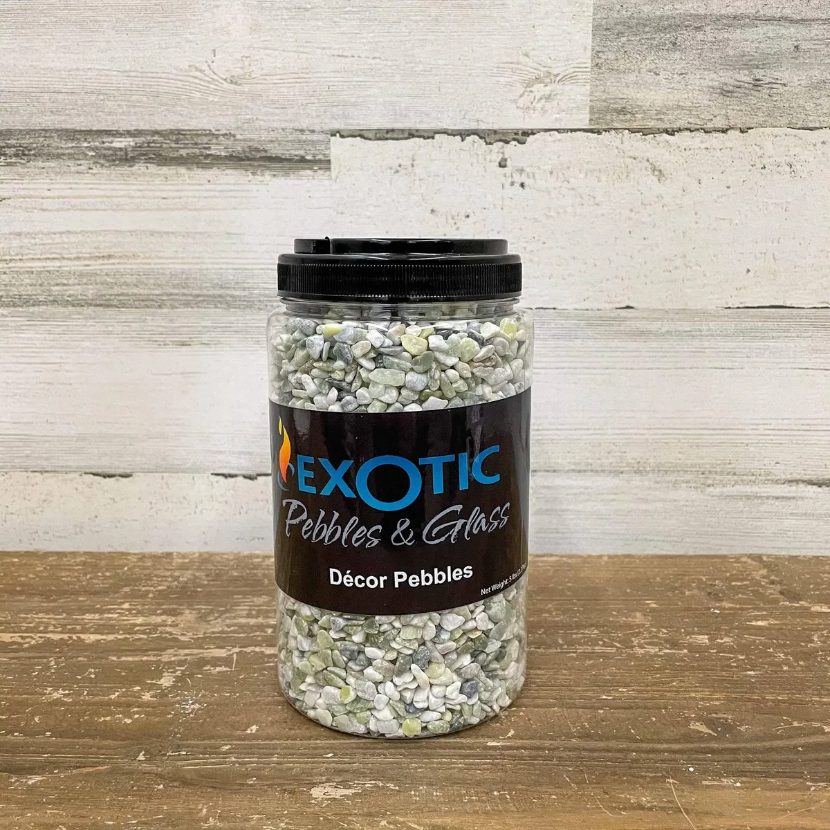 Exotic Pebbles 5 lbs Jar Jade Bean Size - Image 2