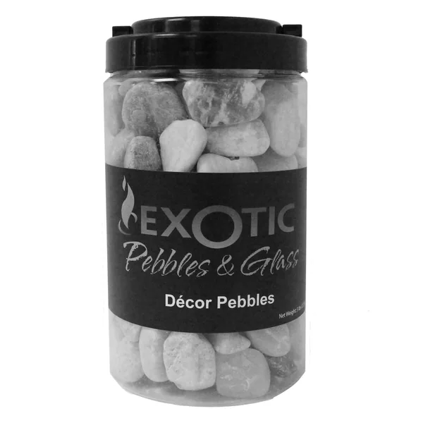 Exotic Pebbles 5 lbs Jar Polish Jade Pebble Size