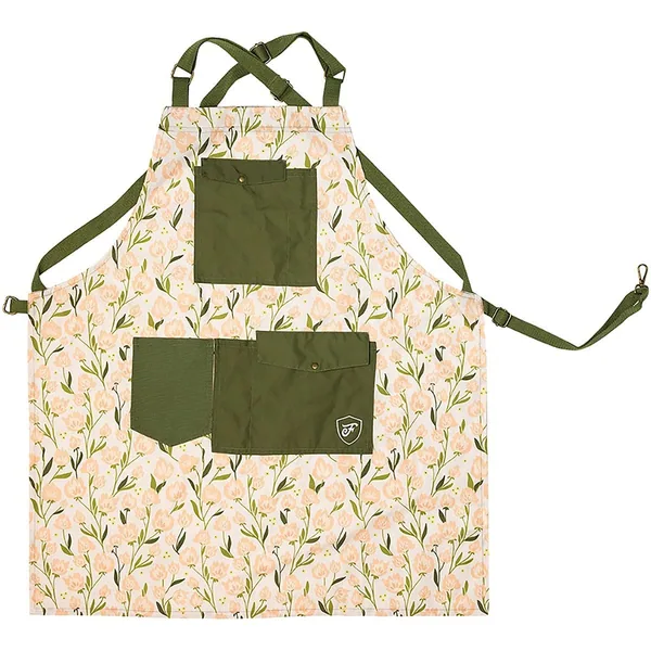 Farmers Defense Lightweight Work Apron A Petals Hug S/M