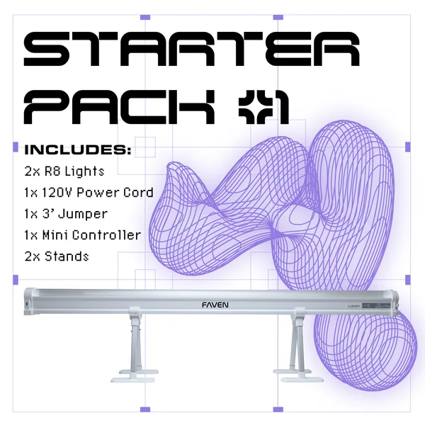 Under Canopy Starter Pack for LED 4x4W