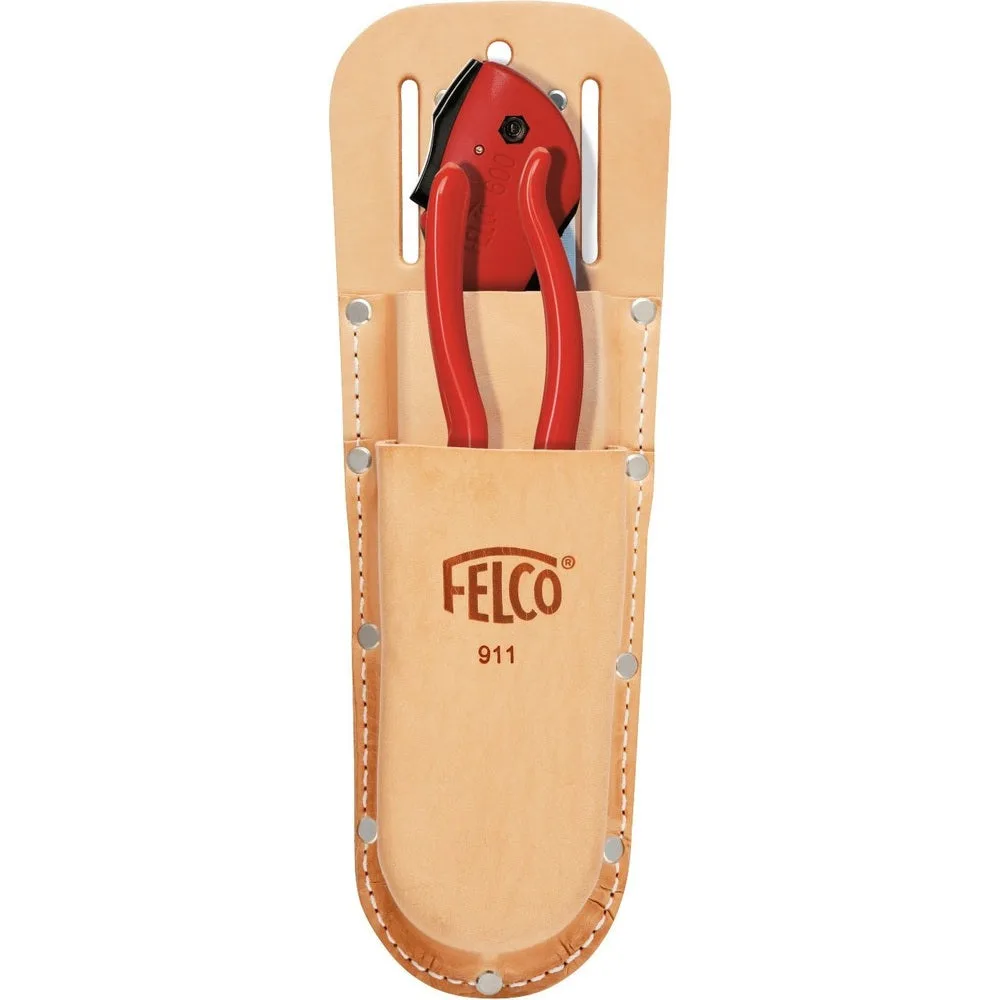 Felco 911 Leather Holster with Belt Loop & Clip - Image 2