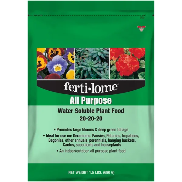 Fertilome 1.5 lbs All Purpose WSF 20-20-20