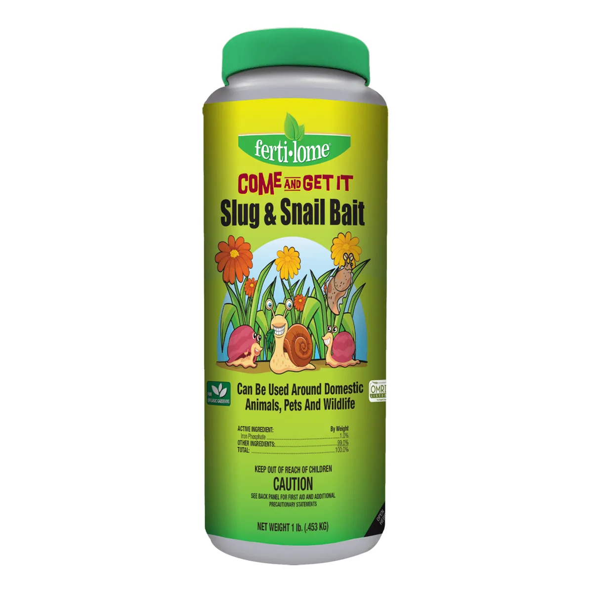 Fertilome 1 lb Come And Get It Slug & Snail Bait - Image 2