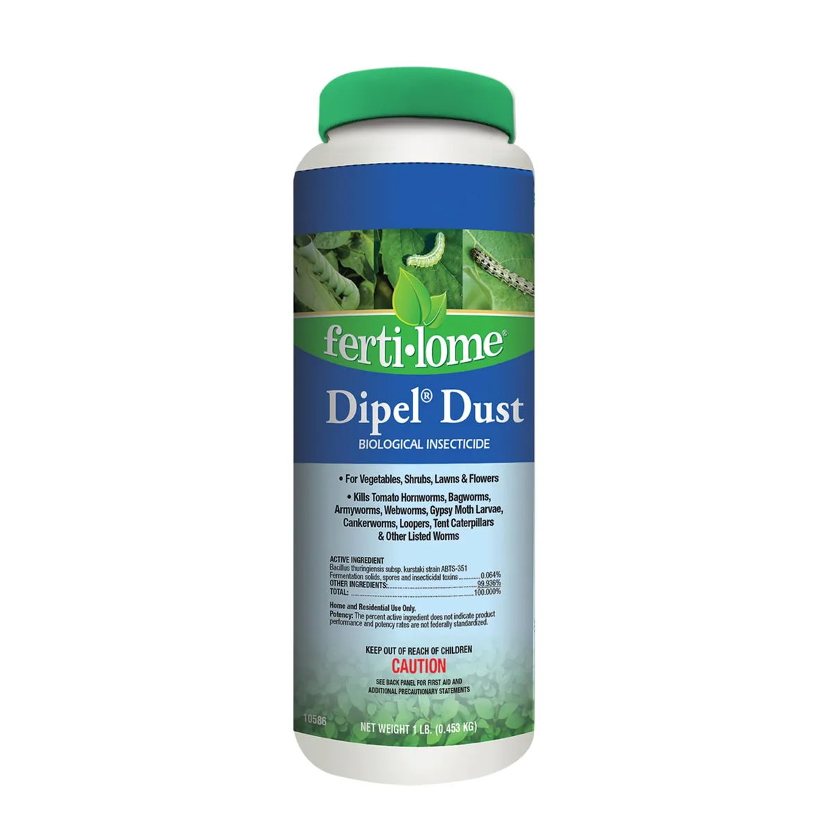 Fertilome 1 lb Dipel Dust Biological Insecticide - Image 2