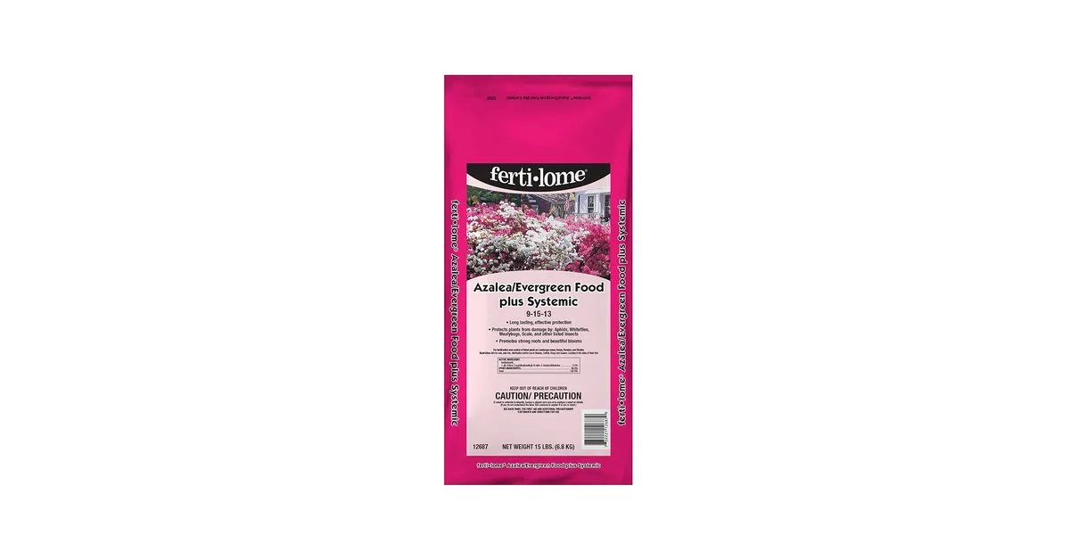Fertilome 10 lbs Azalea/Evergreen Food Plus Systemic 9-15-13 - Image 2