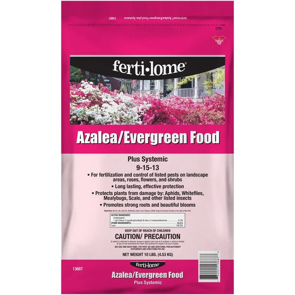 Fertilome 10 lbs Azalea/Evergreen Food Plus Systemic 9-15-13